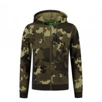 Korda Mikina LE Light Kamo Zip Hoodie vel. S