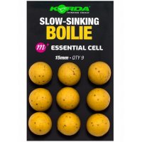 Korda Plastic Slow-Sinking Boilie Essential Cell 15mm