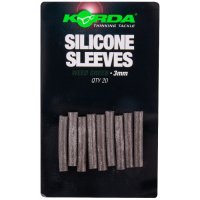 Korda Silicone Sleeves Green 3mm 