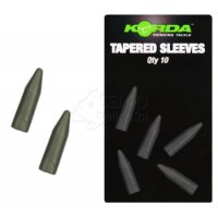 Korda Tapered Silicone Sleeves Green 10ks