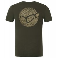 Korda Tričko Birdsnest Tee Dark Olive vel. S