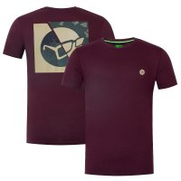 Korda Tričko LE Split Tee Burgundy vel. S