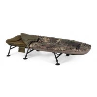 Nash Lehátko Se Spacákem Indulgence HD40 Sleep System 6 Legs Camo