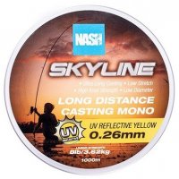 Nash Skyline Mono UV Yellow 1000 m