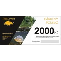 Fishing Invest Dárkový poukaz 2000kč