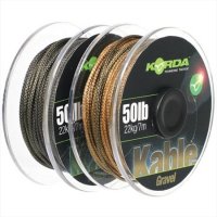 Korda Kable Leadcore gravel 50lb 7m