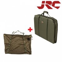 JRC Vážící Taška + Podložka Defender Combo Flat Fold Mat a Sling Sack