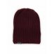 Sticky Baits Zimní čepice Maroon Knitted Beanie