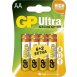 GP Batteries B19218 Alkalická baterie GP Ultra LR6 (AA), 6+2 blistr