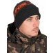 Fox Čepice Collection Beanie Hat Black Orange