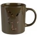 Fox Hrnek Green And Camo Head Ceramic Mug