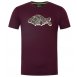 Korda Tričko Outline Burgundy vel. XL