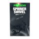 Korda Obratlík Spinner Swivel vel.11 12ks